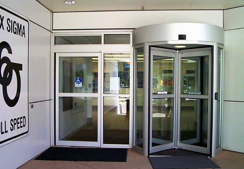 revolving door