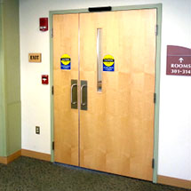 Full Power Heavy Duty Swinging Door