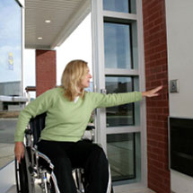 swinging handicap door opener